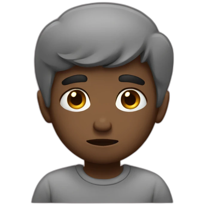 Sad love emoji