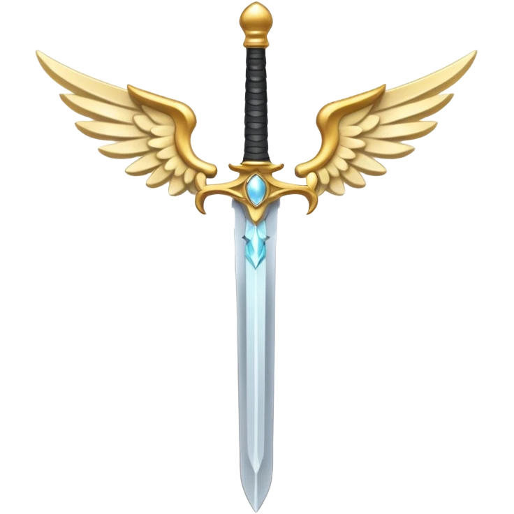 angel sword emoji