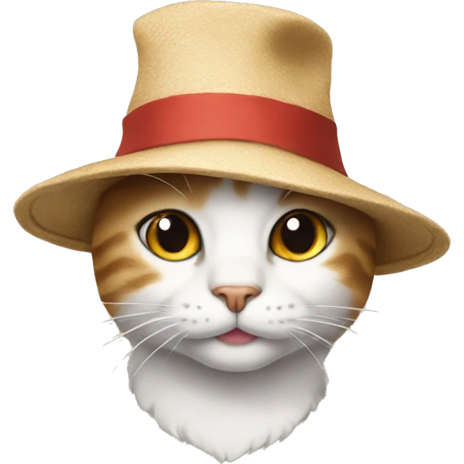 cat with hat emoji