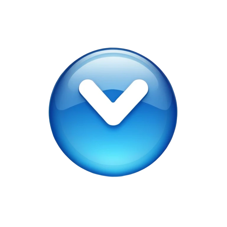 Icon vérifié  emoji