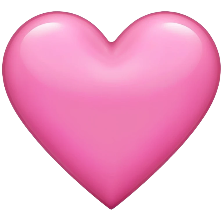 Pink heart  emoji