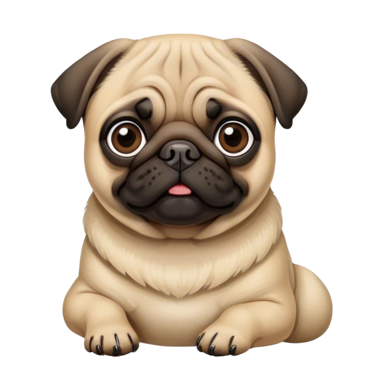 Pug emoji