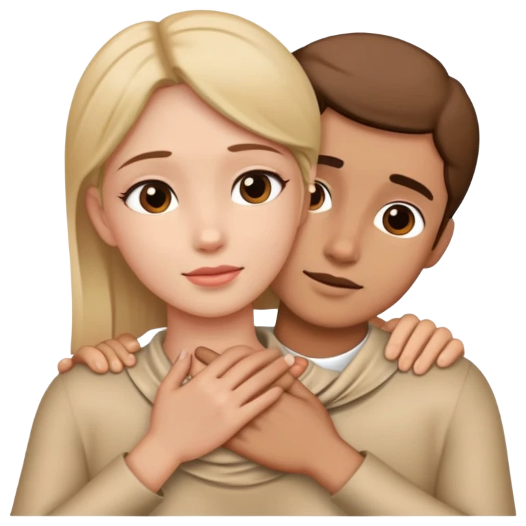Hands around your neck  emoji