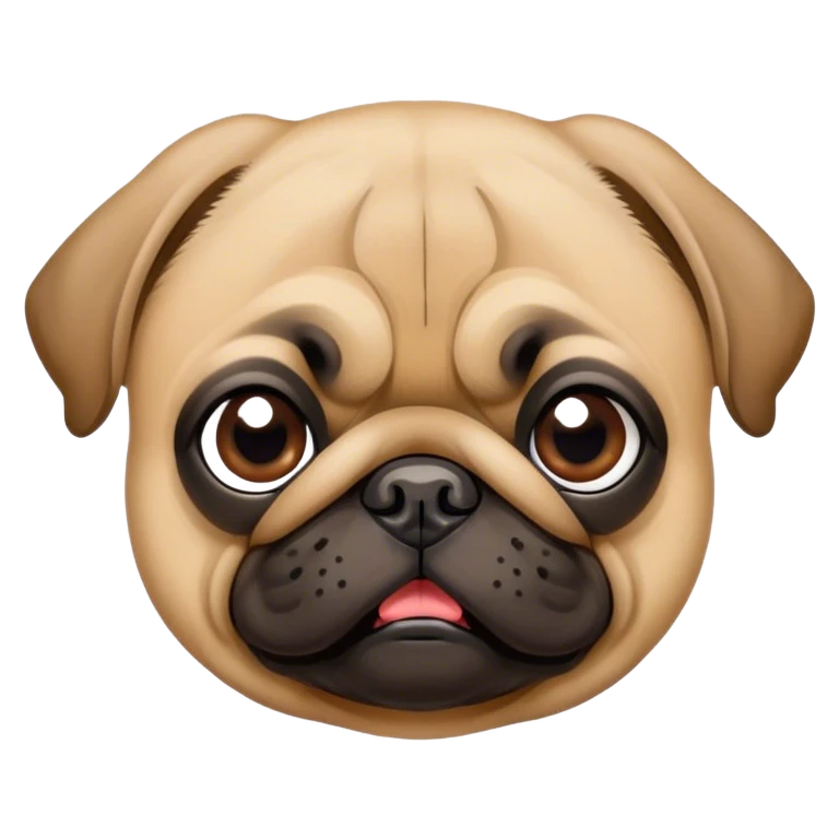 Pug emoji