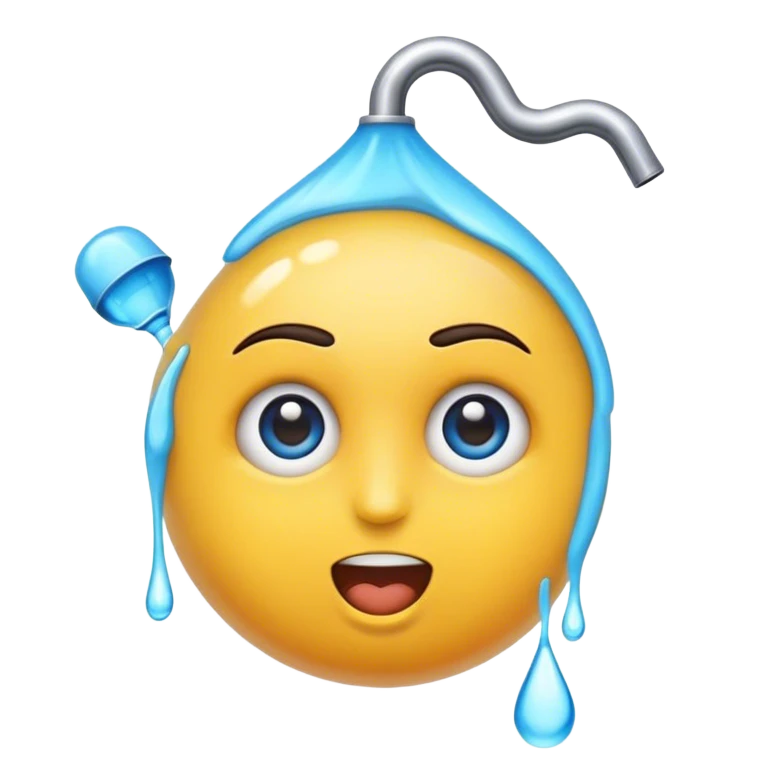 emojis d'un plombier qui me regarde dans les yeux emoji