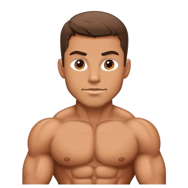 Un homme musclé emoji