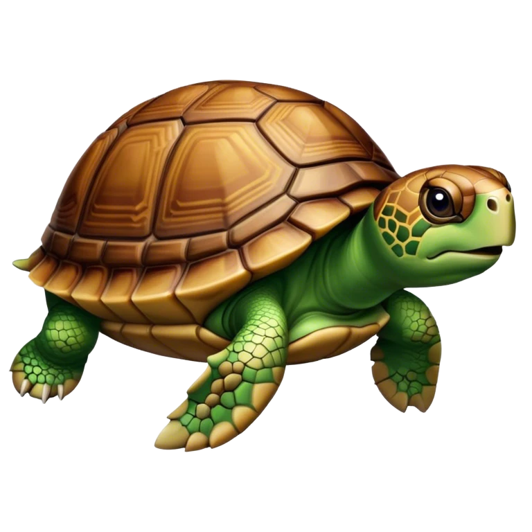 Western turtle emoji