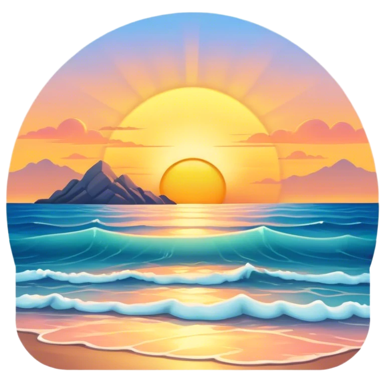 Sunrise emoji