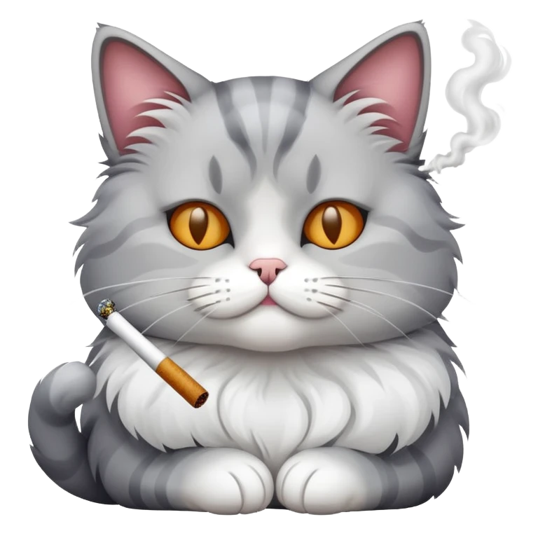 Smoking Cat  emoji