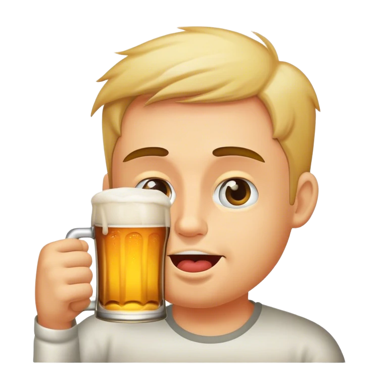 alcoholic drinking beer emoji