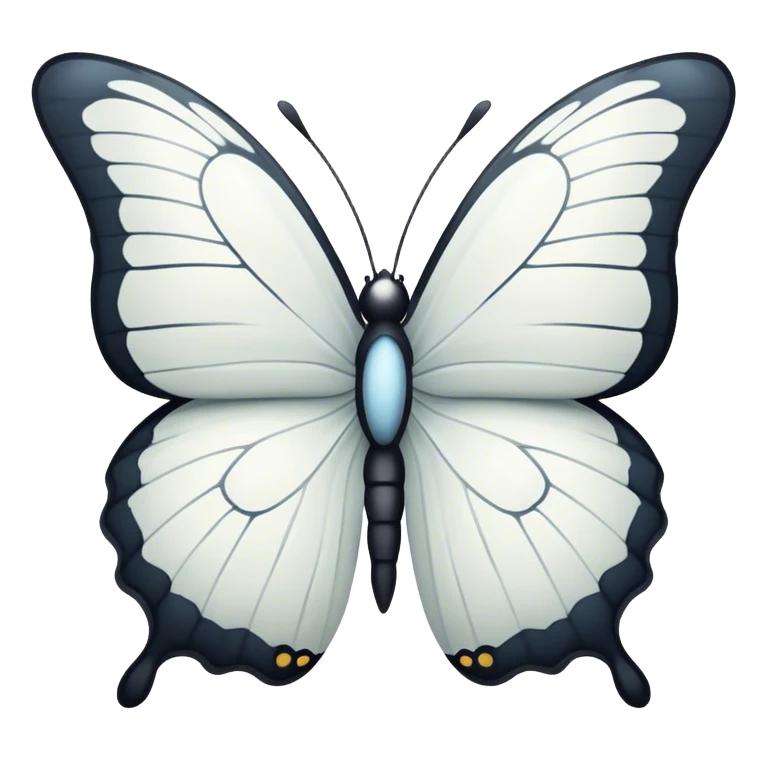 🤍🦋 emoji