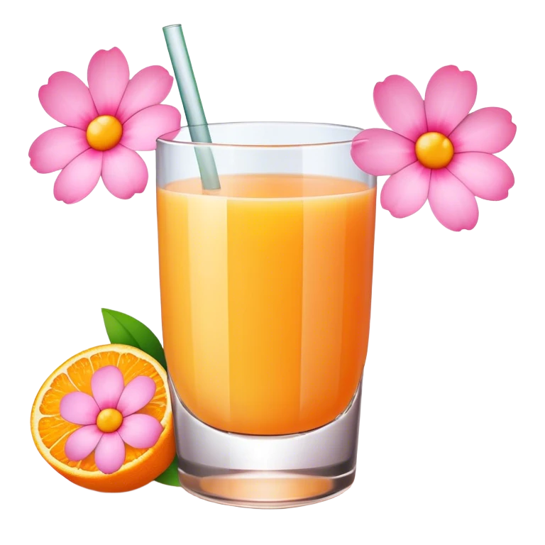 🧃🌸🌸 emoji