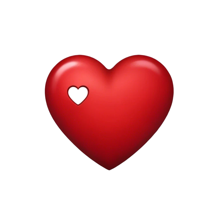 dark red heart emoji