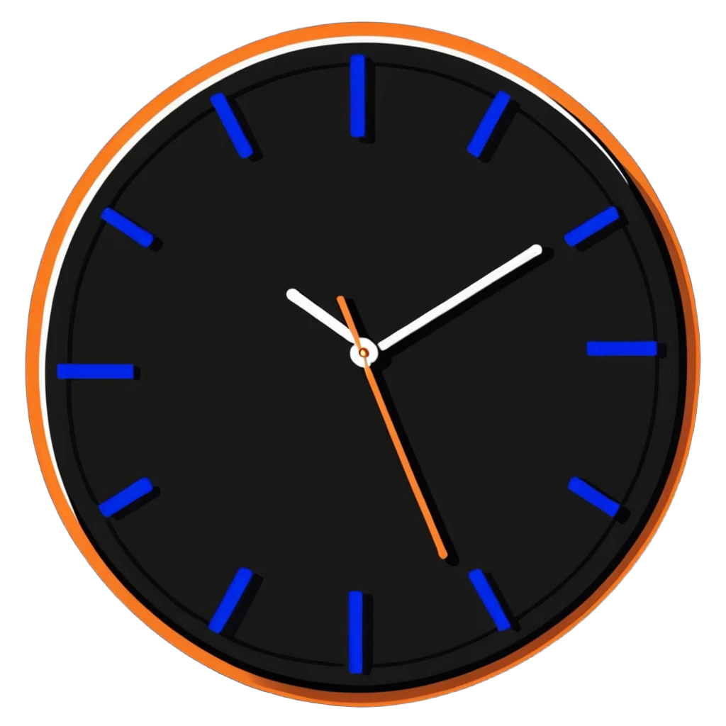 clock timepiece emoji