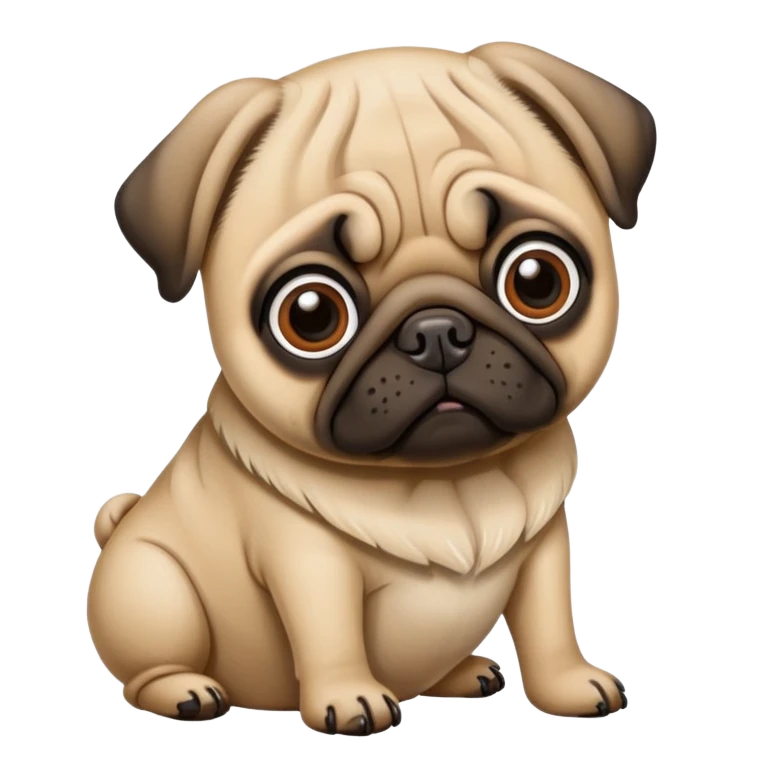 Pug emoji