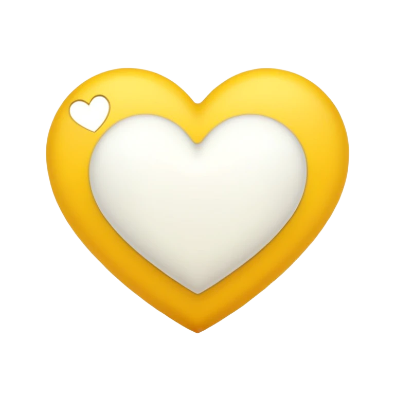 💛🤍 emoji