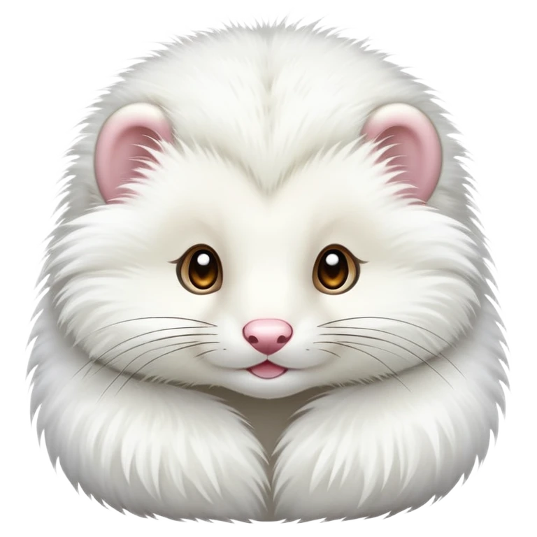Белая норка emoji