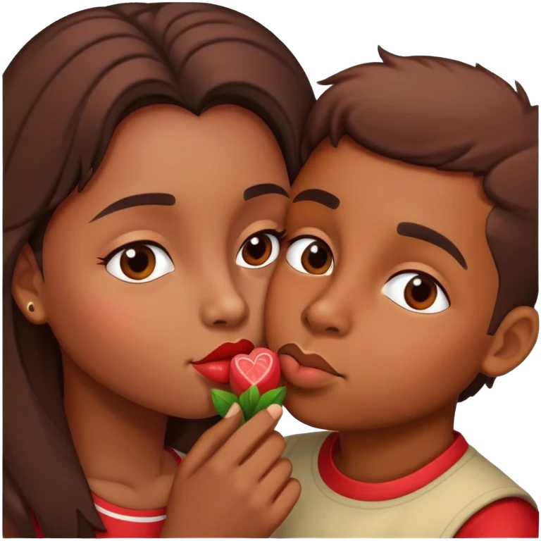 Kola kissing  emoji