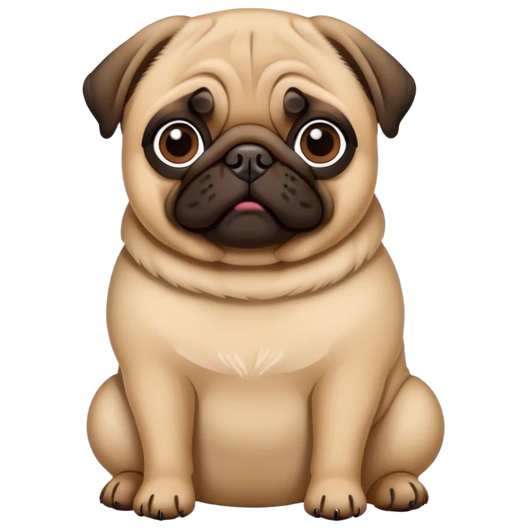 Pug emoji