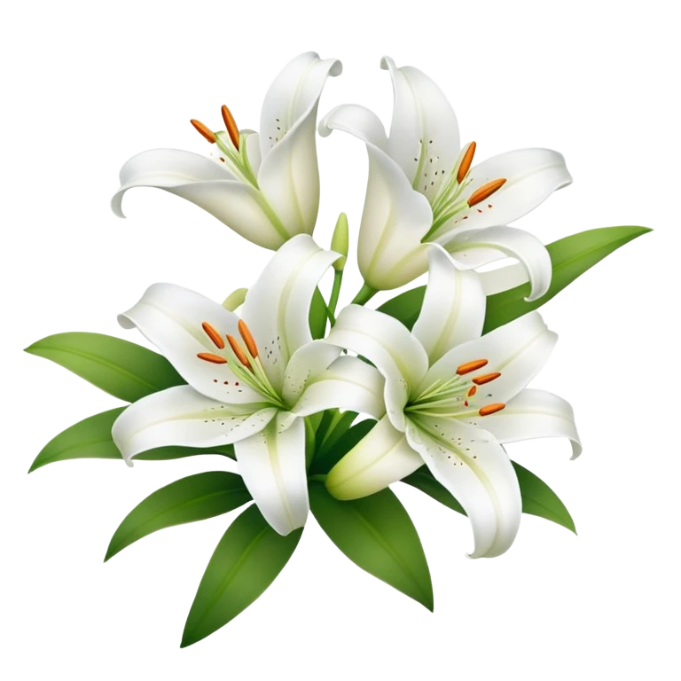 Lilies emoji