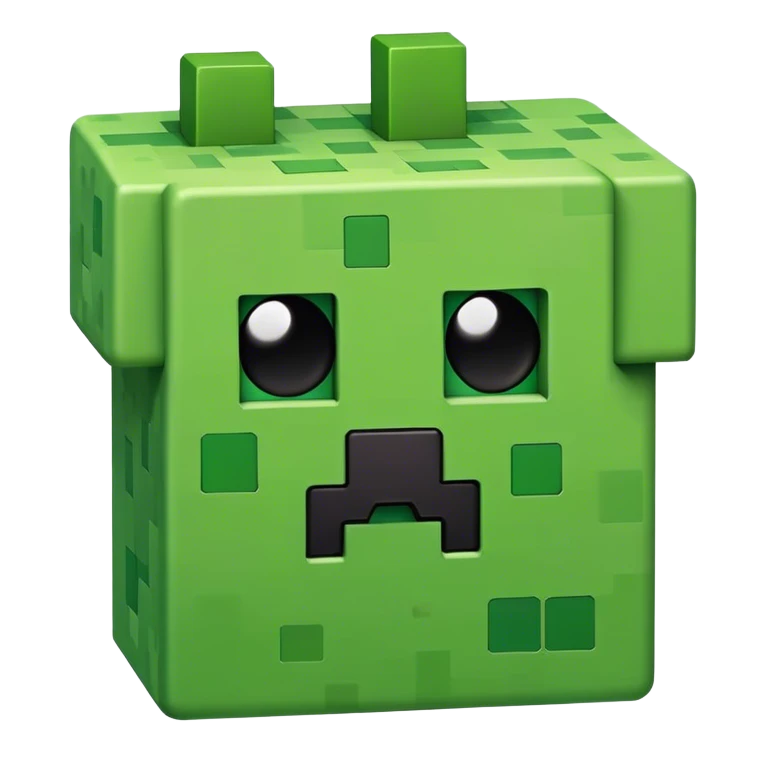 Minecraft creeper emoji