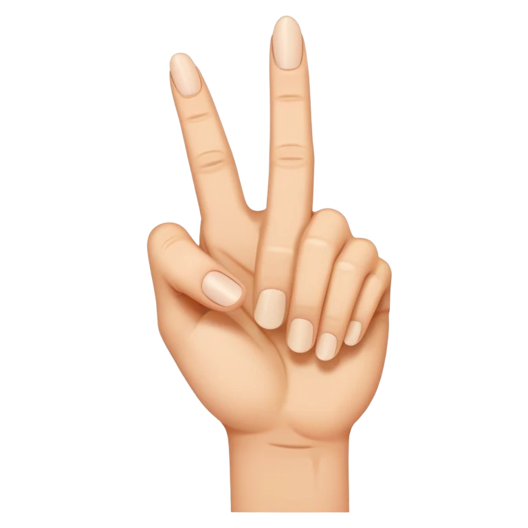 Middle finger emoji