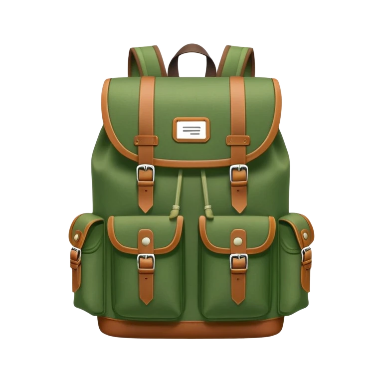 hunter backpack emoji