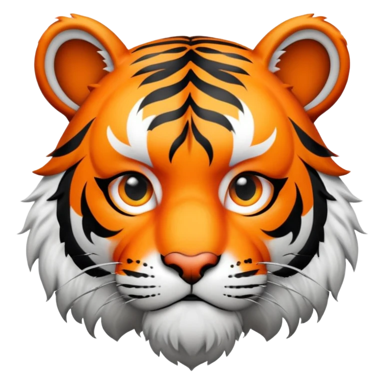 Tiger pirate with eye patch emoji