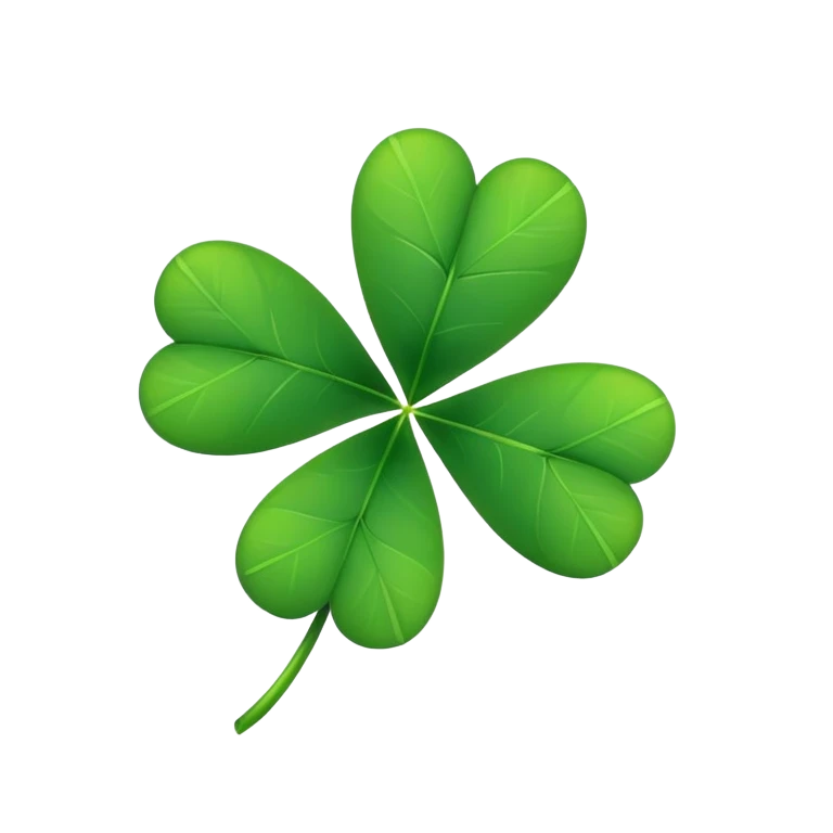 five leaf clover emoji