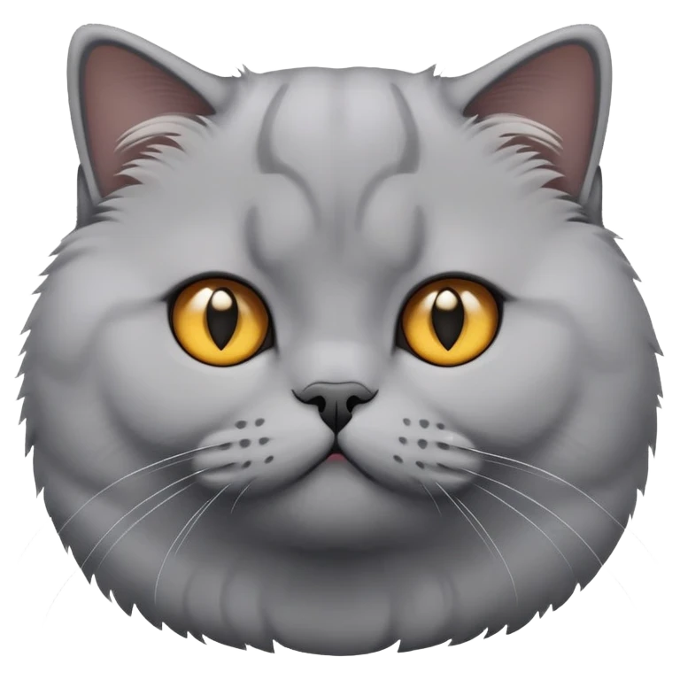 British shorthair cat emoji