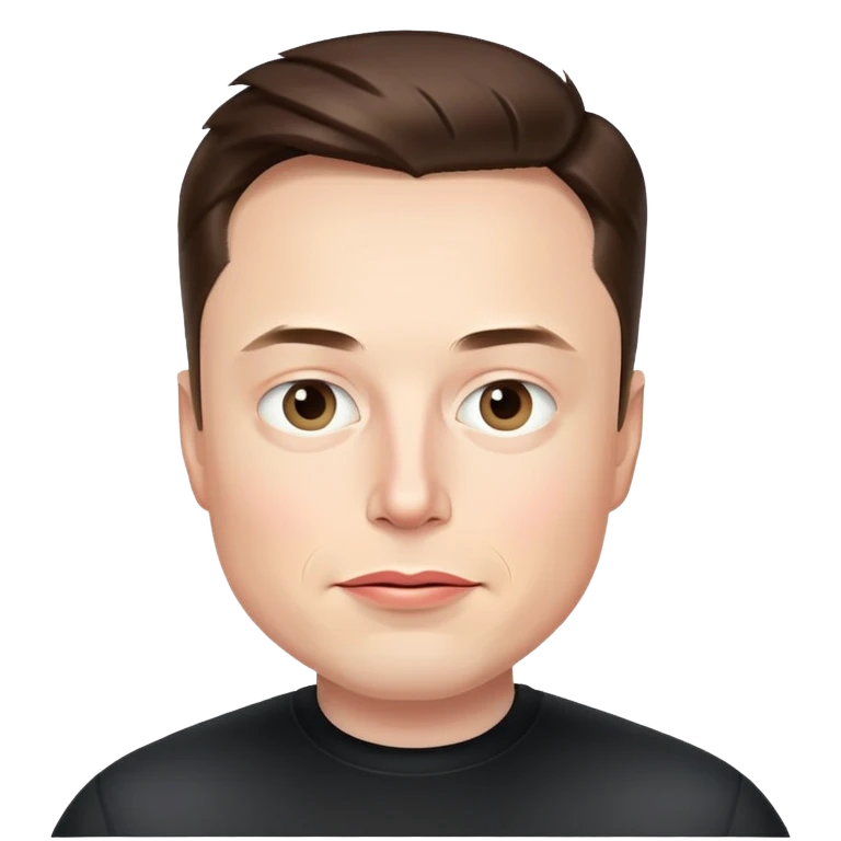 Elon Musk emoji