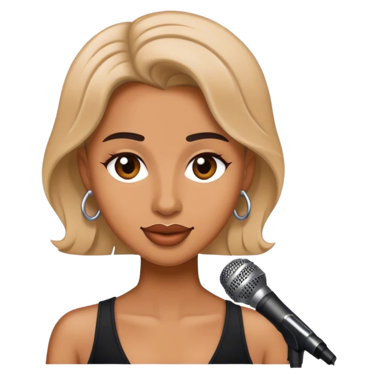Singer emoji