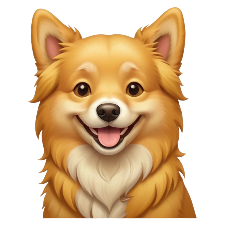 happy dog emoji
