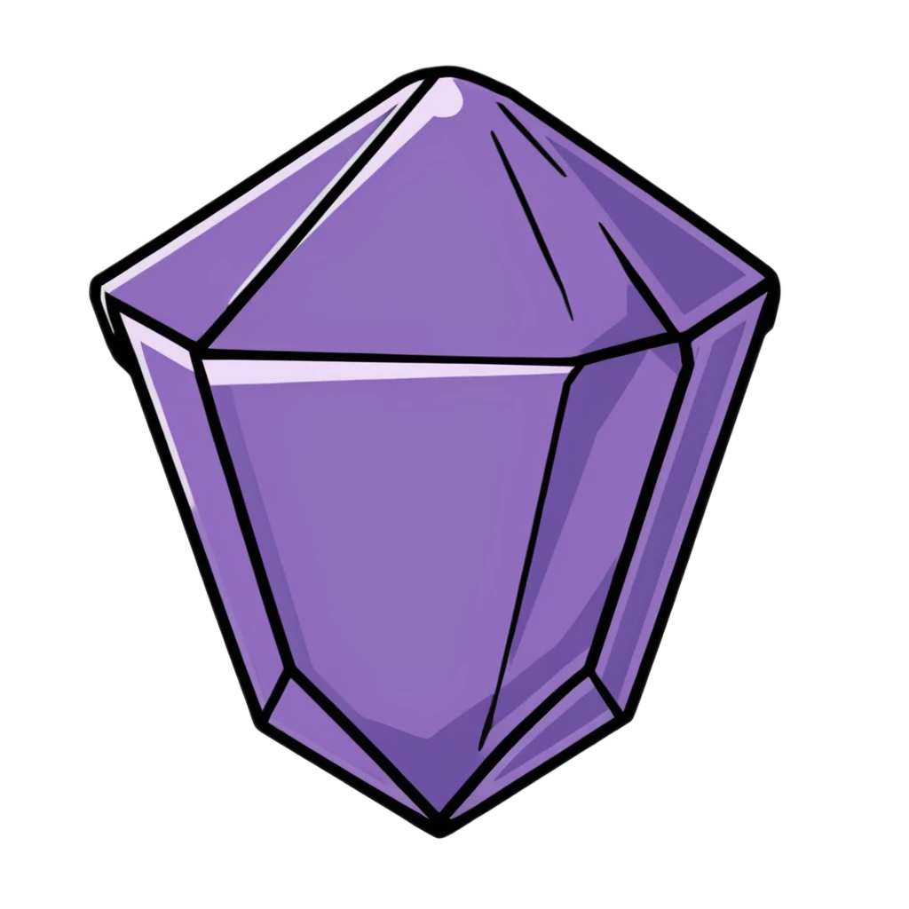 amethyst crystal gemstone emoji