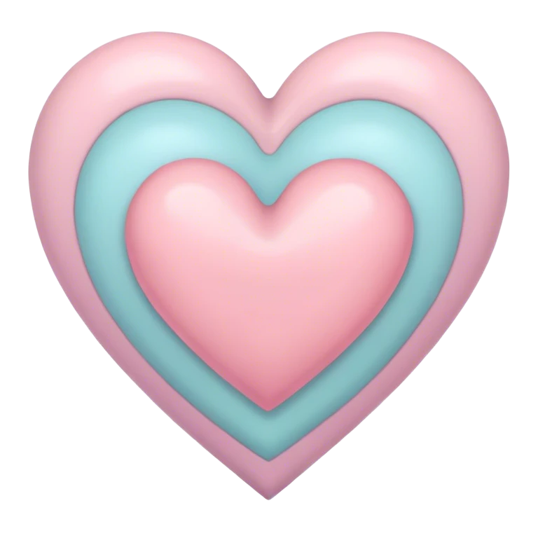 pastell herz emoji