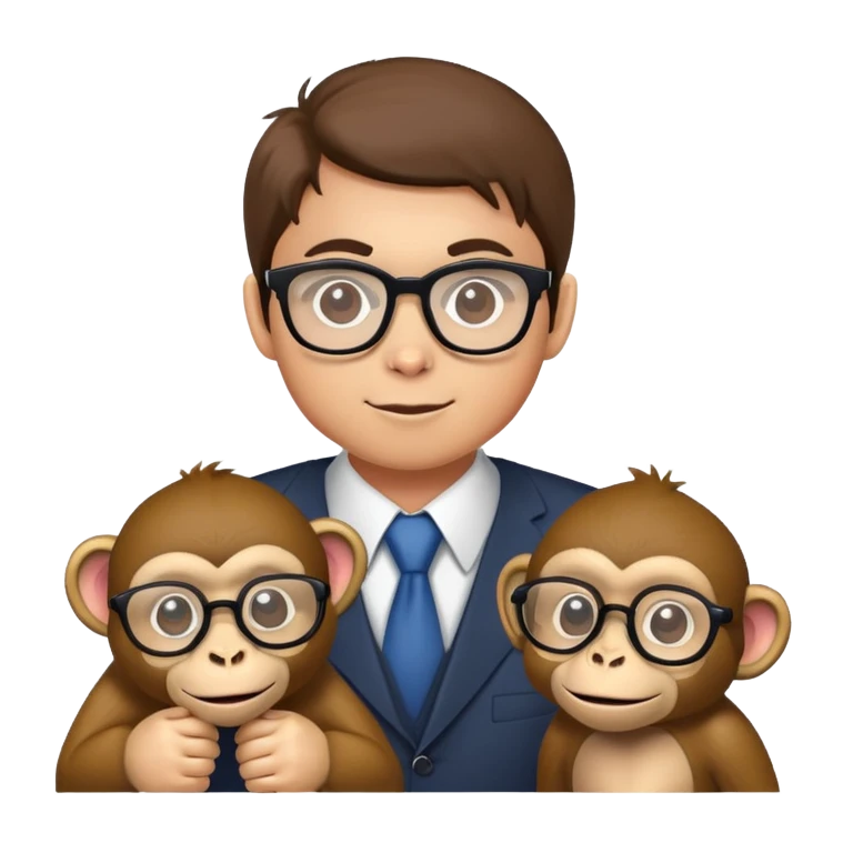 🤓+🐵 emoji