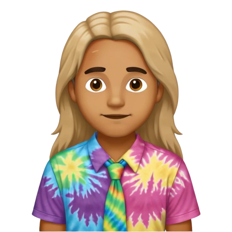 Hippie emoji