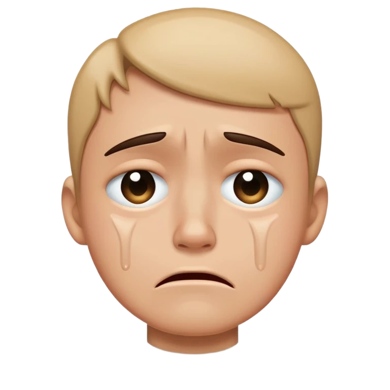 Libera id com cara de choro emoji