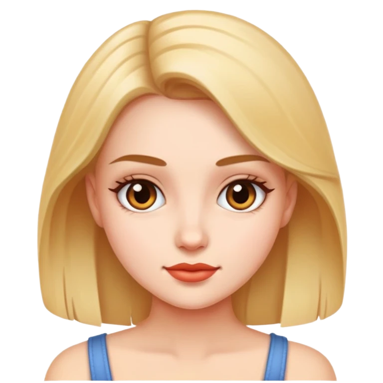 красивая девушка emoji