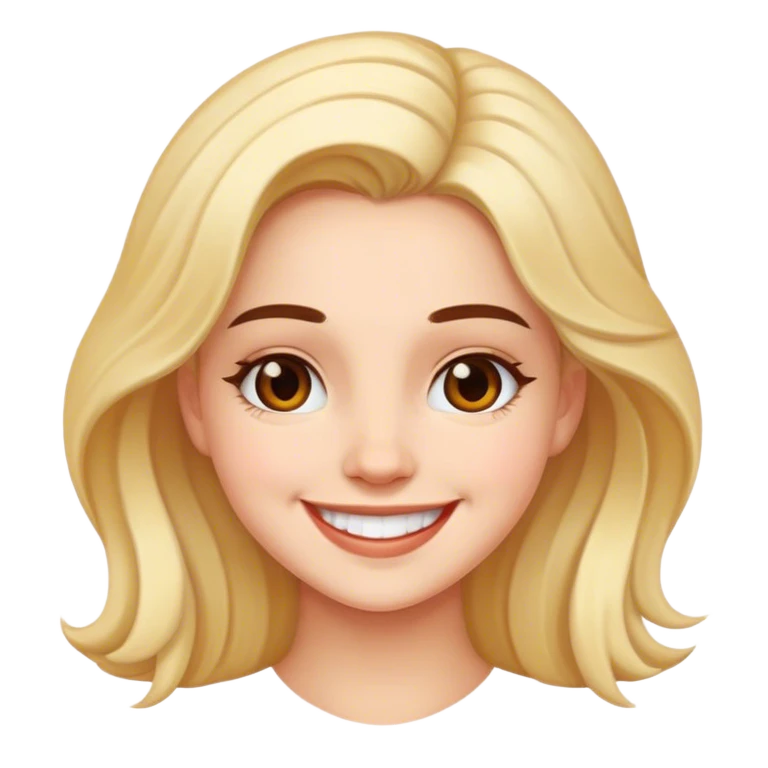 Vanessa smiling  emoji