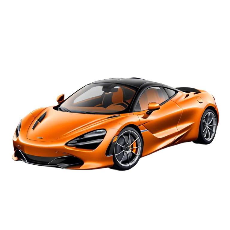 McLaren 720S - McLaren (Model Year: 2021) (Iconic colour: Orange) emoji