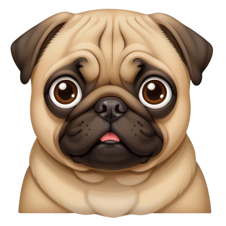 Pug emoji