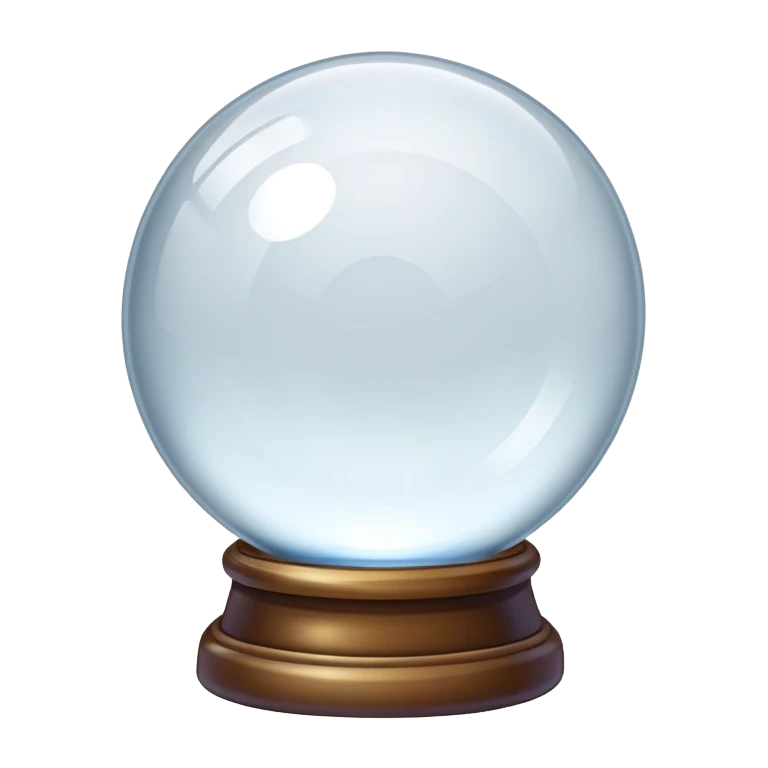 crystal ball sparkles emoji