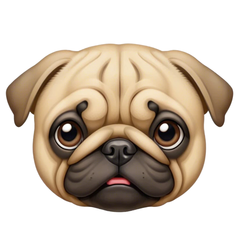 Pug emoji