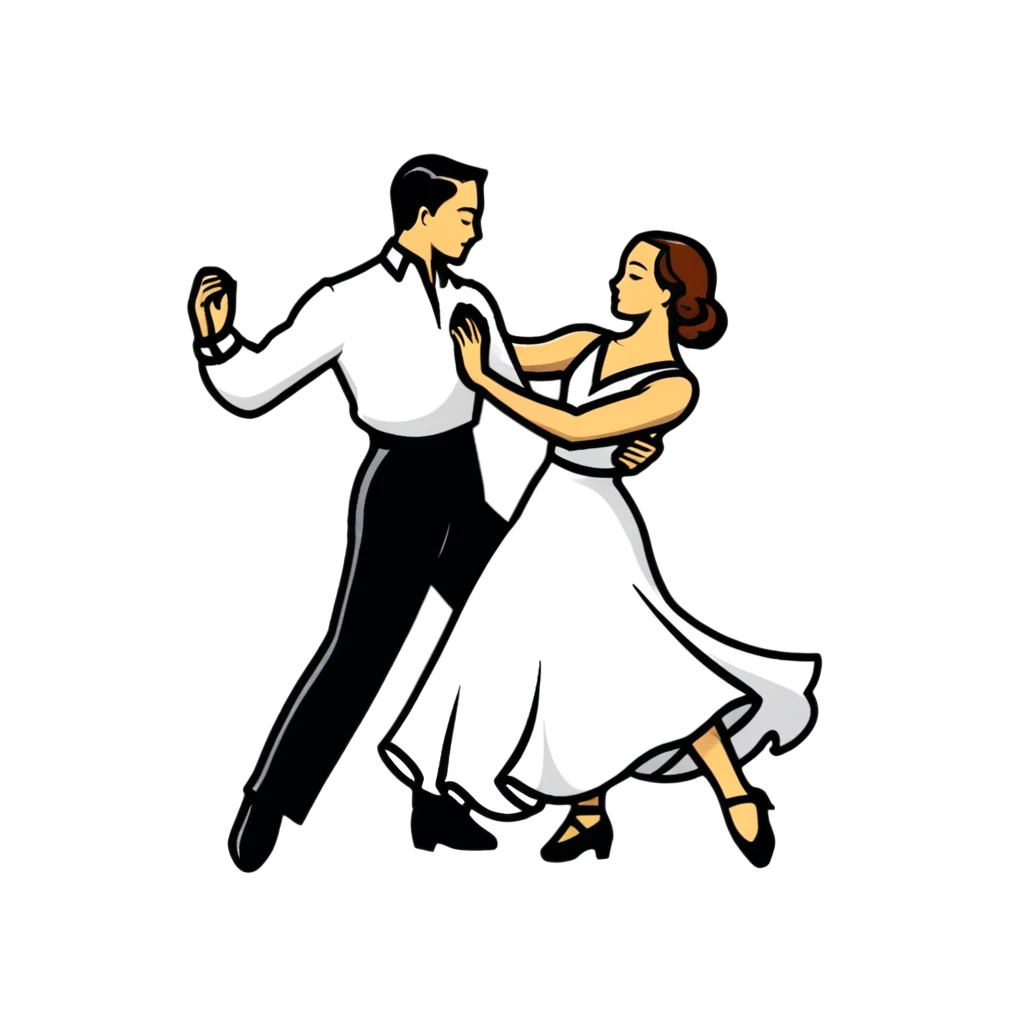 ballroom dancing couple emoji