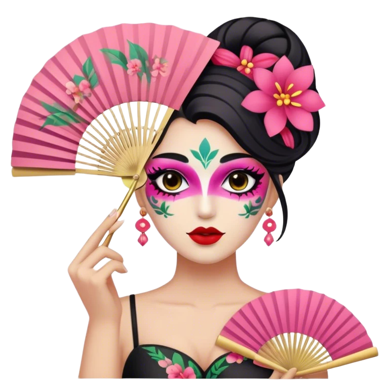 🪭🌸 emoji