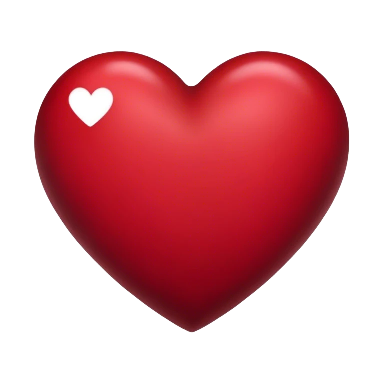 dark red heart emoji