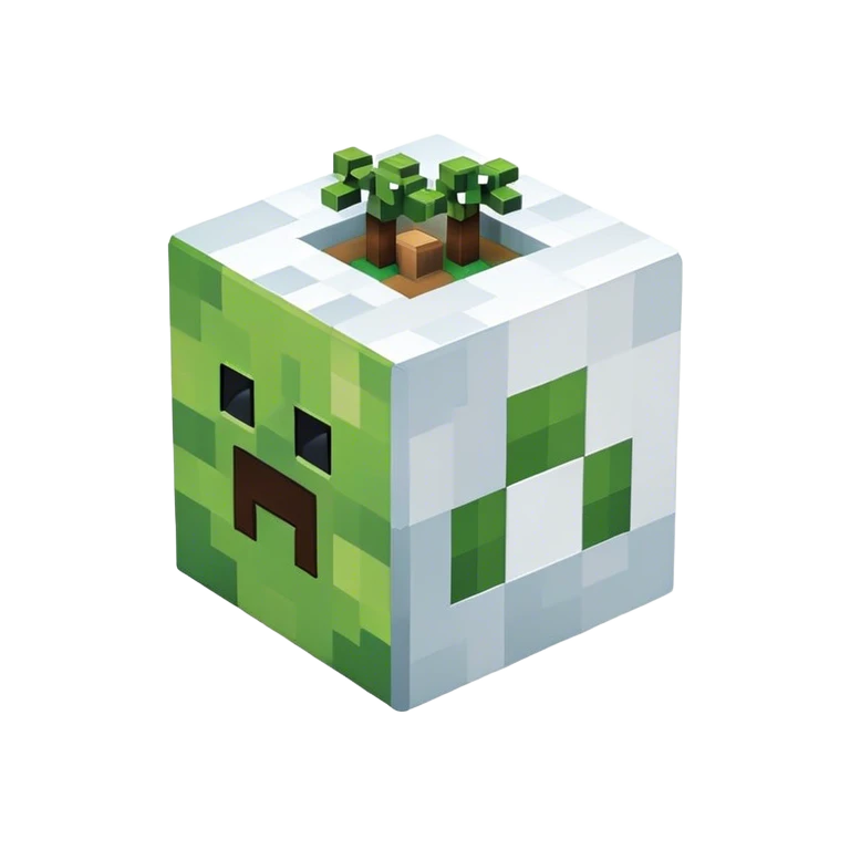 Logo Minecraft emoji