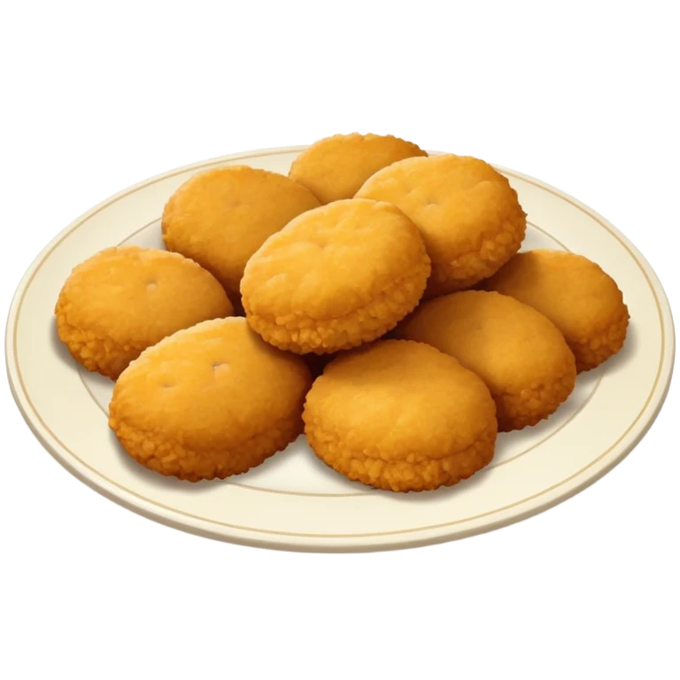 Plato de croquetas  emoji