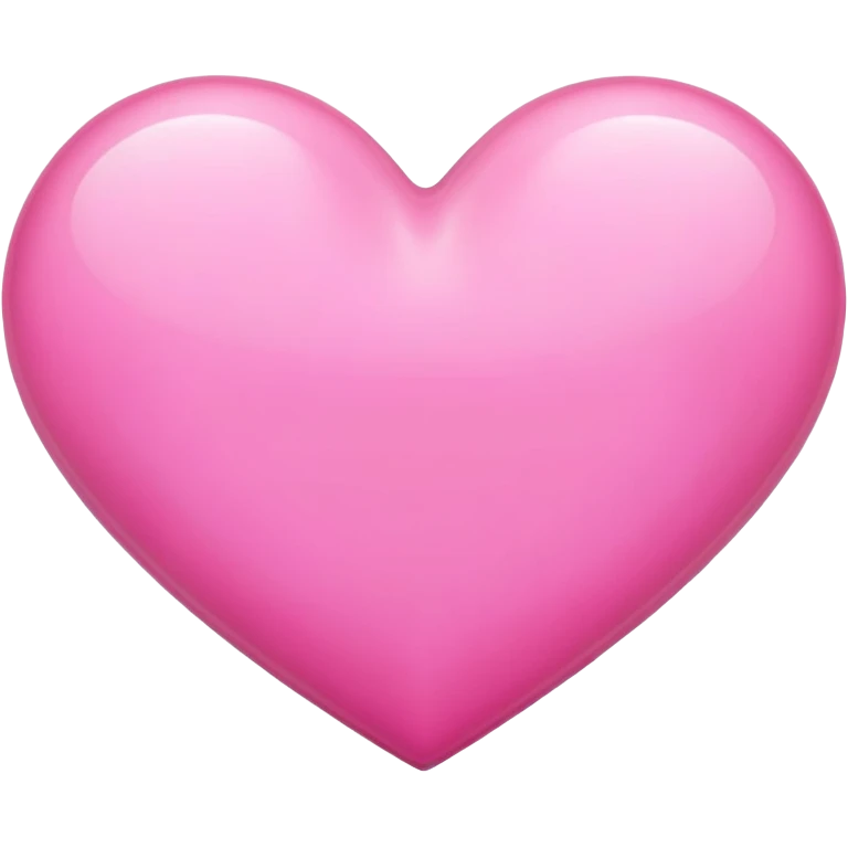 Pink heart  emoji